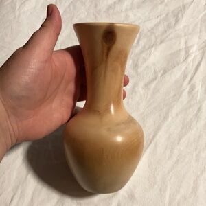 Spinning Aspen Studios Handcrafted Light Wood Art Vase - Artist Bill Elkins